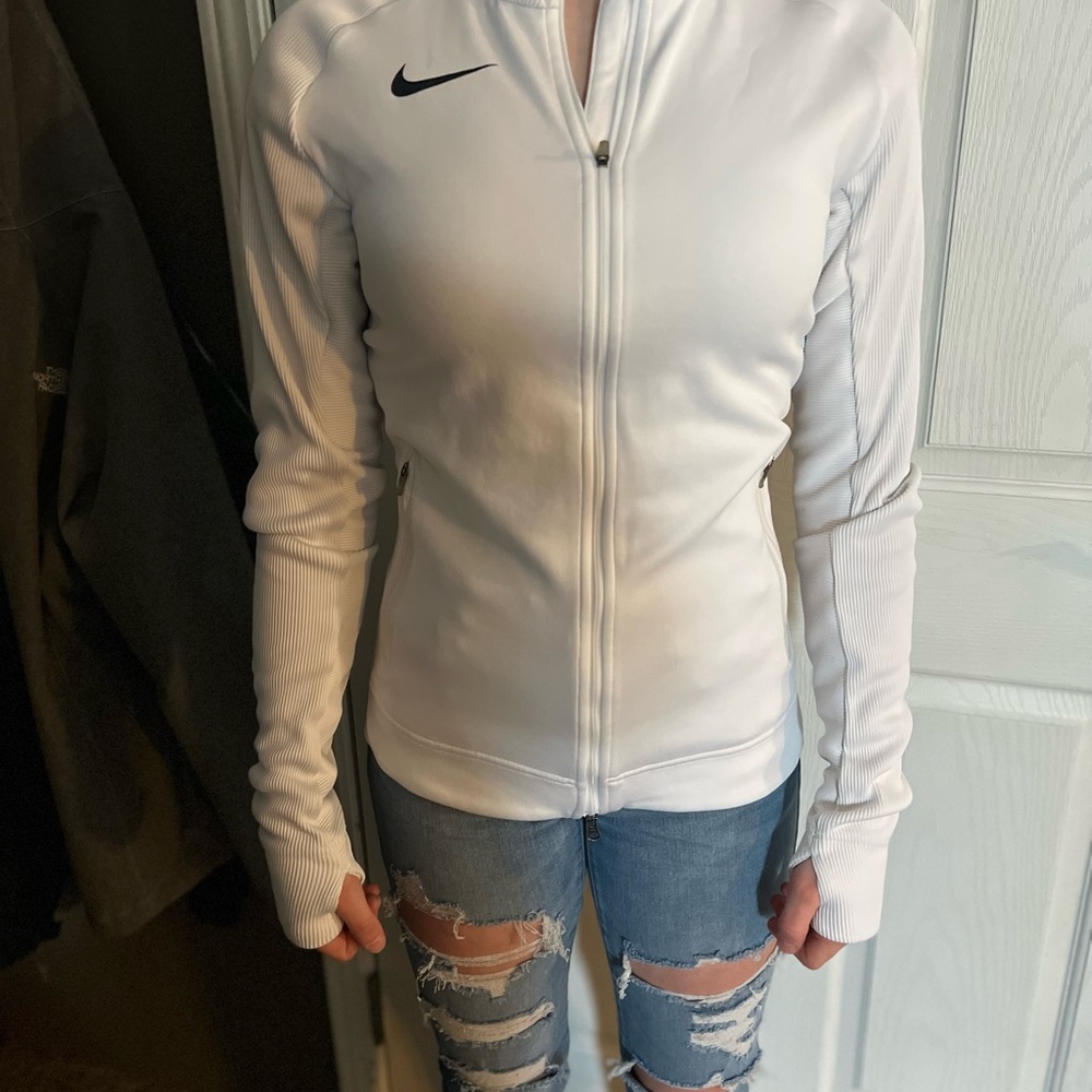 Nike dri fit zip front jacket